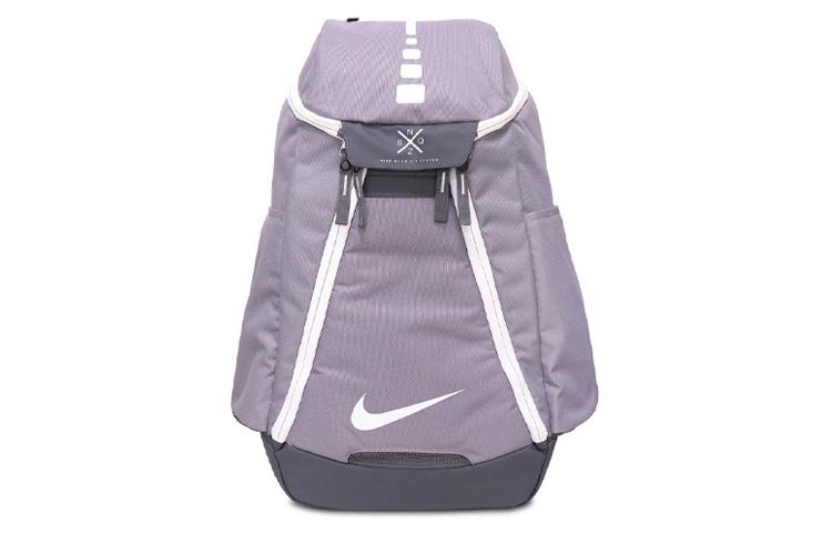 Nike Полиэстер Рюкзак Унисекс Серый/Фиолетовый DM0399-041
