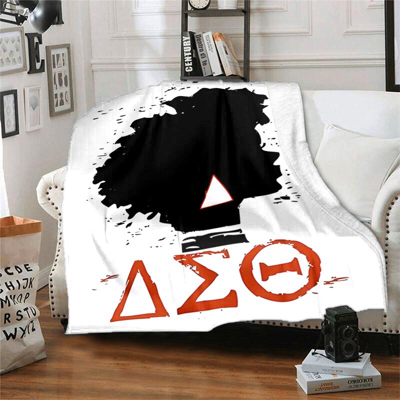 1pc Blanket Kappa Alpha Psi logo Print Design, Lightweight Blanket for Sofa, Bed- Soft &Warm, Gift for All Seasons like Christmas, Halloween