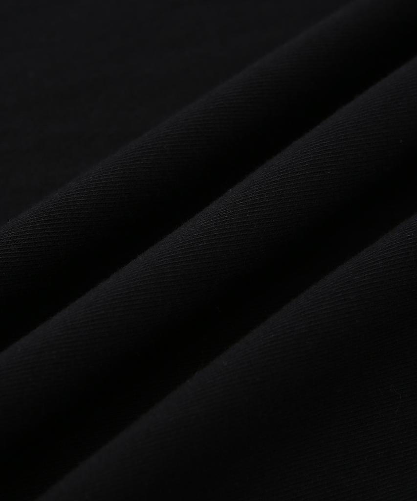 DOLPHIN WAVE APPAREL [Комплект] Черная футболка с коротким рукавом и многослойным логотипом-аркой дельфина и шорты с одинарной складкой и логотипом-аркой, меланжево-серые