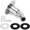 PTNHZ 24Mm/0.94" 316 Stainless Steel Thru Hull Exhaust Skin Part Of Air Diesel Heater For Diesel Parking Heaters For Boat Marine Car Truck (Angled)