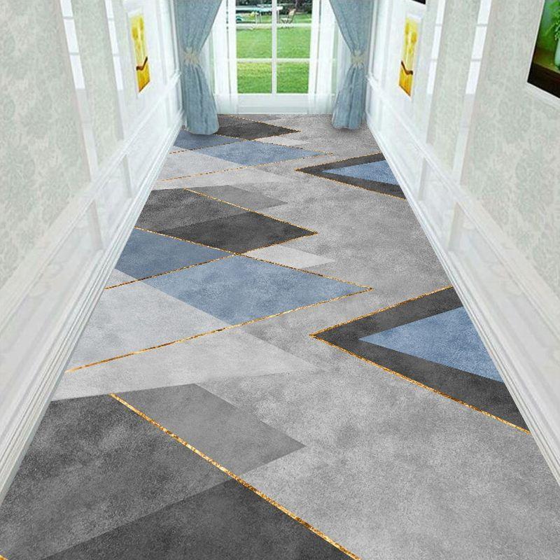 Длинные коврики с геометрическим рисунком для коридора, украшения дома, ковер для гостиной, ковер для прохода в отеле, кухонный противоскользящий напольный коврик