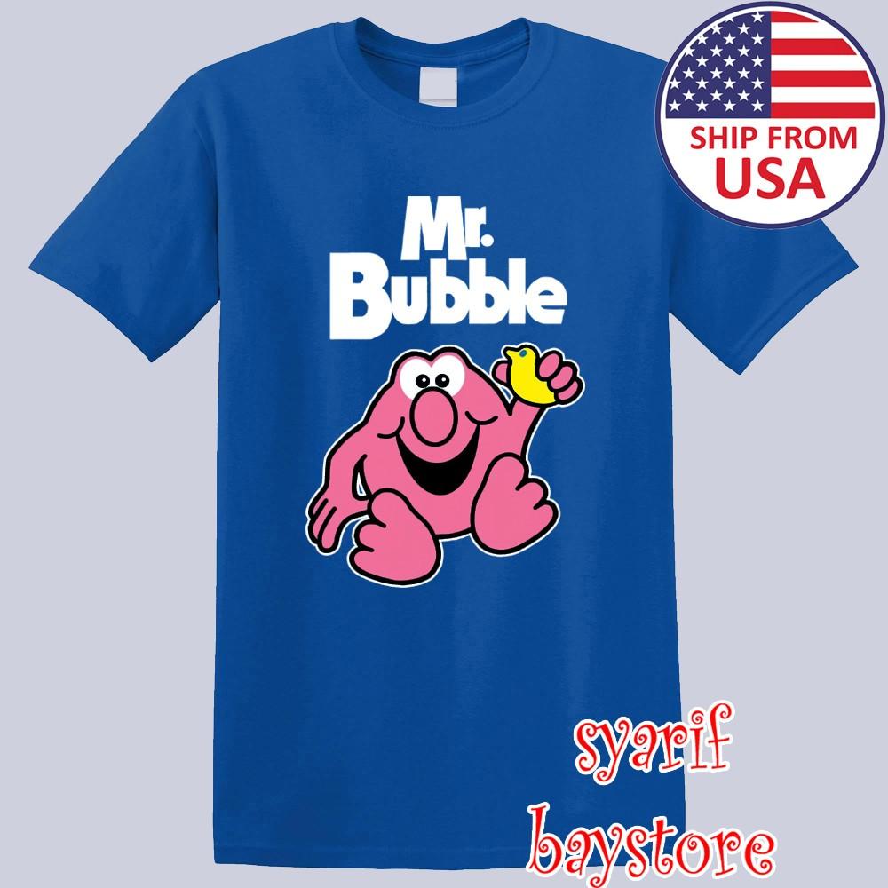 Mr. Bubble Men#039;s Royal Blue Size S to 5XL Unisex T-Shirt