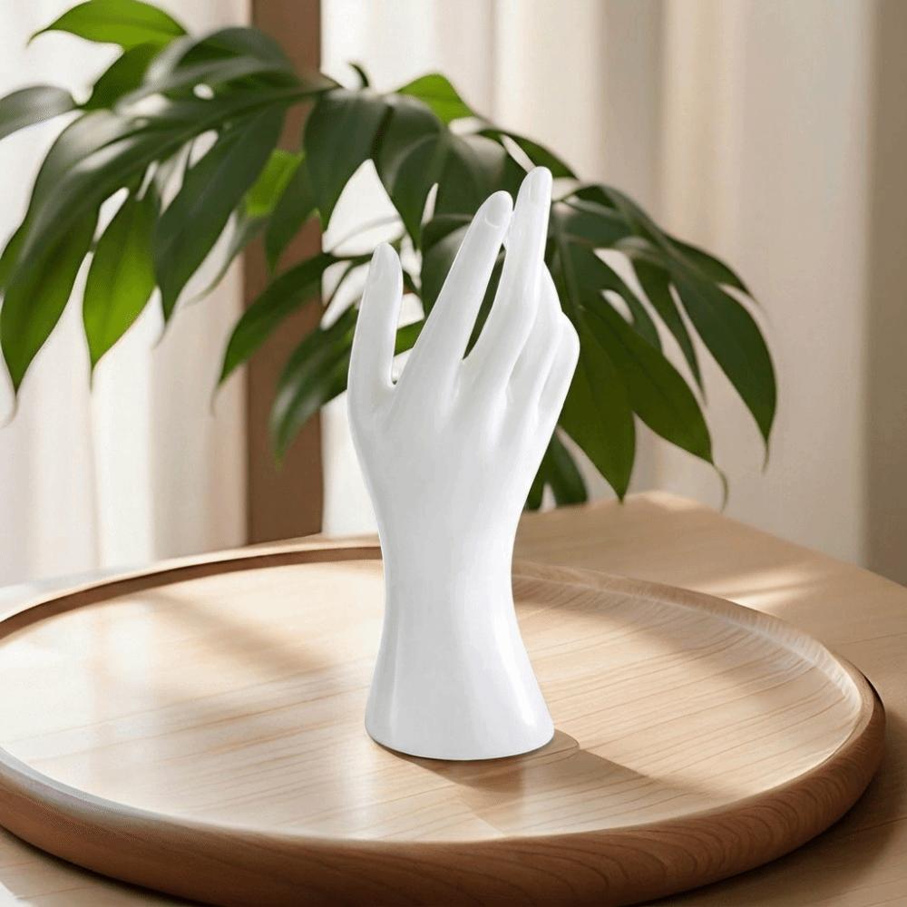 Elegant Mannequin Hand Model Realistic Ring Organizer Jewelry Photography