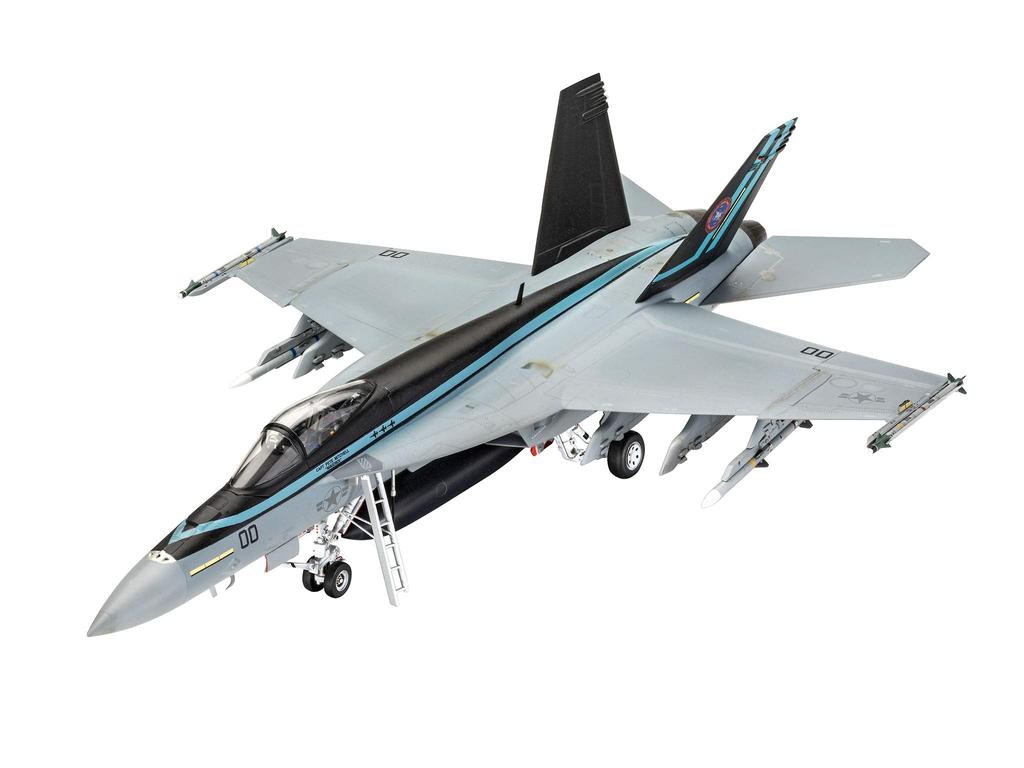 Revell Модель самолета ВМС США Super Hornet Top Gun Пластиковый набор 03864 1/48 F/A-18E