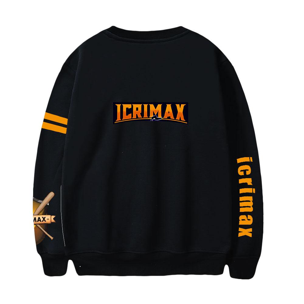 Мужские худи Icrimax с принтом, толстовки с капюшоном и круглым вырезом, мужские пуловеры, мужские топы, уличная одежда, спортивный костюм для улицы
