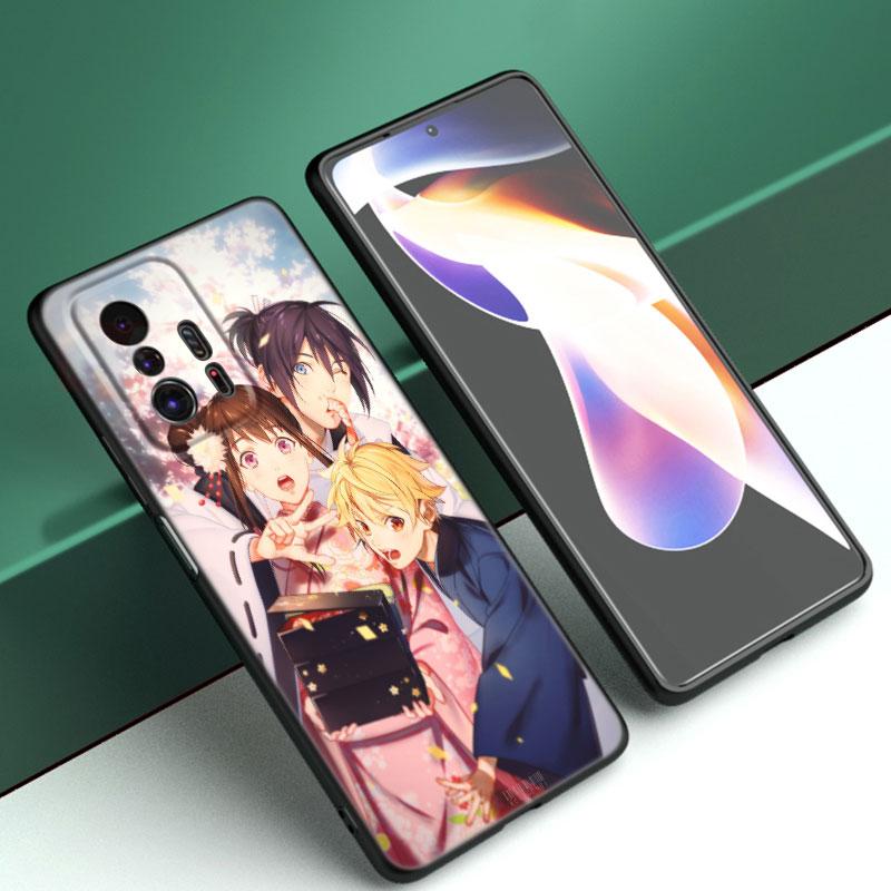 Чехол для телефона с аниме Noragami для Xiaomi Mi A2 8 9 SE Note 10 10T 11 12 Lite 9T 11T 12S 12T Pro A3 6X 12X, мягкий черный чехол из ТПУ