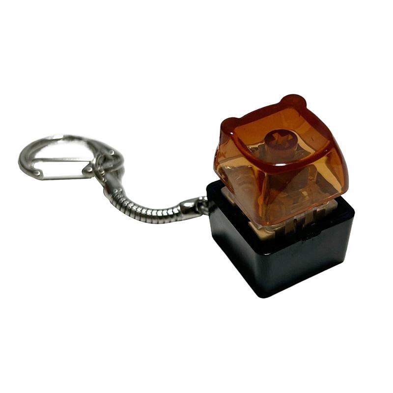 1/9 Keys Mechanical Keyboard Axis Tester Button Keycap Keychain Keyboard Keychain Toy Finger Keyboard Caps Toy