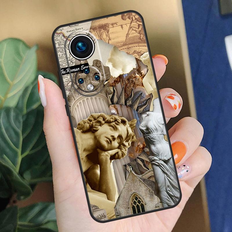 Цифровой чехол с греческой мифологией для Honor 200 Pro X9b X9a X8b X8a X8 X9 X9c 50 70 90 Lite Honor Magic 5 6 7 Pro