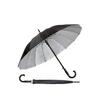 Black Cane Umbrella With 16 Strands That Does Not Break In The Wind
