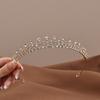 Hair Jewelry Crystal Bridal Crown Zircon Rhinestone Headband Diadem Princess Tiara Girls
