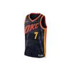 Майка Dri-Fit Color-Block - Shai Gilgeous-Alexander #2, OKC Thunder 2023/24 Мужские топы черные DX8513-419