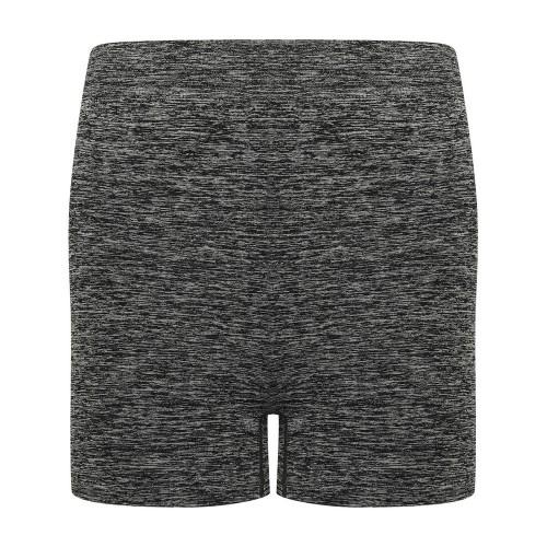 Tombo Womens/Ladies Melange Seamless Shorts