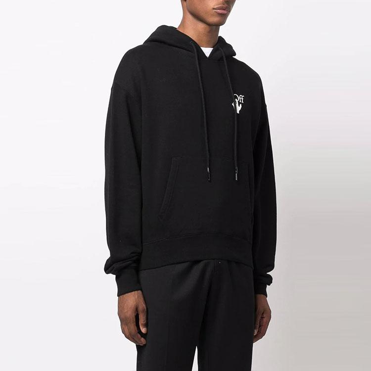 OFF WHITE Караваджо Пьеса на лютне Худи OMBB037F21FLE0091084