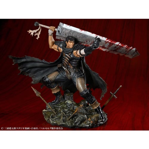 TV Anime "Berserk" Guts Black Swordsman Ver. Approximately 265mm PVC & ABS Pre-painted Finished Figure