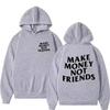 Graphic Print Hoodie Teens Casual Streetwear Sweatshirt Loose Fit