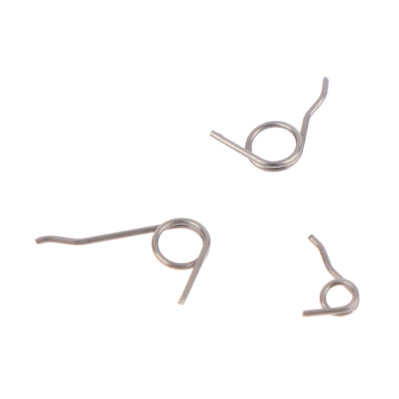 Stainless Steel Jewelry Lobster Clasps Torsion Spring Wire Dia 0.3Mm Jewelry Mini Lobster Clasps Spring Small Torsion Spring