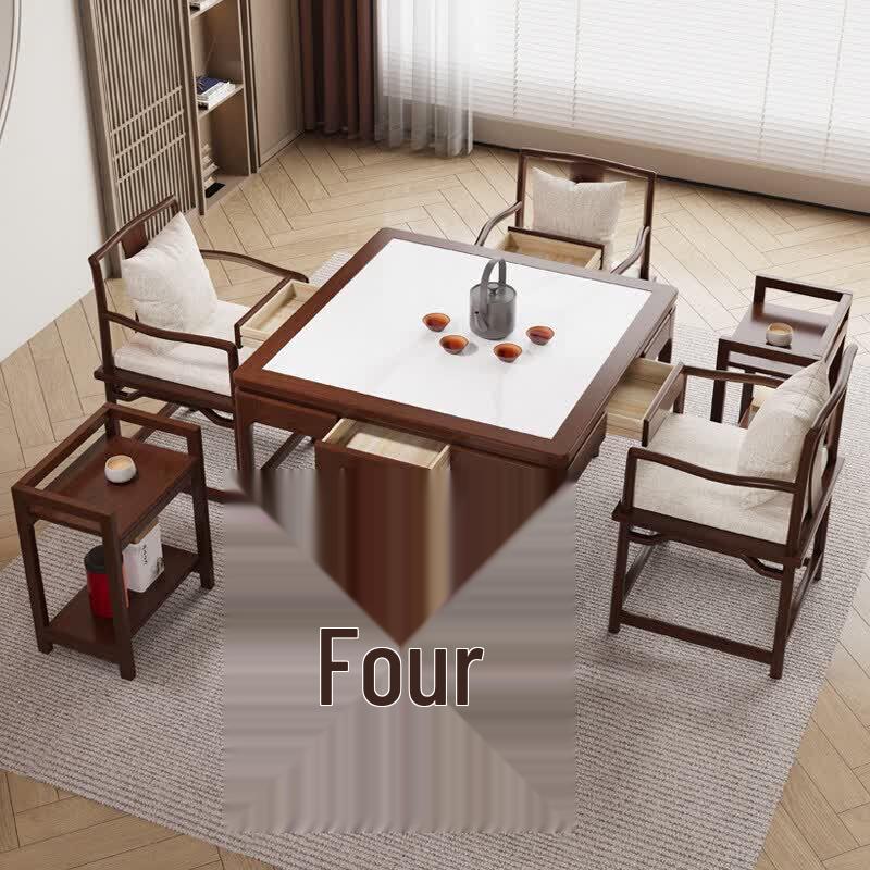 Modern Chinese Style Guandan & Poker Table Set
