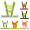 Adjustable High Visibility Reflective Vest Outdoor Working Harness Strap Jacket