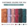For Samsung Galaxy A10 M10 A20 A30 A50 A50S A30S A40 Note 8 9 10 20 S10 S20 + Plus Pro Ultra Lite S20FE Case Flip Leather Wallet Card Slots Cover