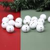 5Pcs Christmas Snowman Wood Beads For Crafts Garland Party Decoration DIY Christmas Tree Decoration Bracelet Necklace Jewelry Making