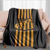 Powerful Football Crest Design Printed Throws Blanket Soft Flannel Blankets for Couch Bed Gifts for Men Women Picnic blanket Christmas gifts