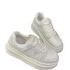 Fashion Light Luxury Little White Shoes Women's Spring New Style Versatile Fashion Muffin Platform Casual Board Shoes