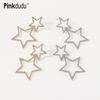 Fashion Multilayer Pentagram Drop Earring Personality Creative Design Shiny Zircon Earring for Women Jewelry PD1171
