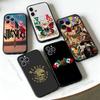 Чехол для телефона с национальным гербом и флагом Мексики для iPhone 17,16,15,14,13,12,11,Pro,Max,Plus,E,Air,Mini, Защитный черный чехол