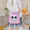 Креативный дизайн на тему Хэллоуина, плюшевая наплечная сумка в виде привидения, скелета, летучей мыши для детей