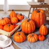 Thanksgiving Artificial Pumpkins Autumn Fall Decoration for Home Fake Simulation Pumpkin Harvest Farmhouse Halloween Table Decor