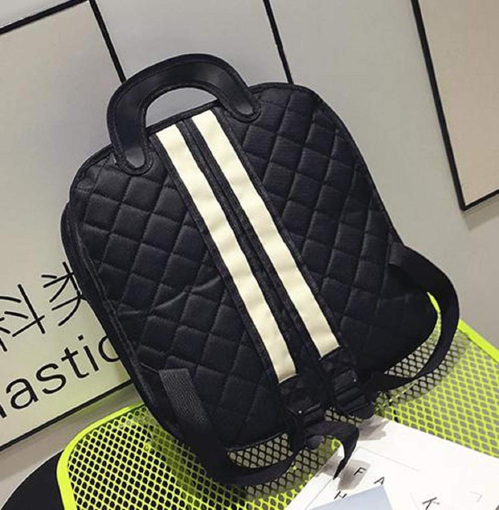 [nomad.j] 2D Anime/Manga Canvas Backpack, Unisex (Yellow)