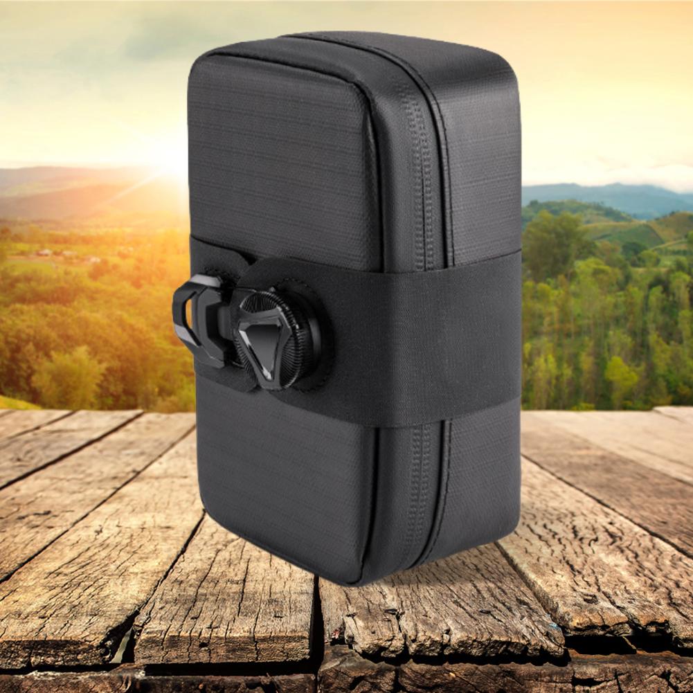 Велосипедная сумка под сиденье из ПУ Велосипедная сумка под седло Большая вместимость Водонепроницаемая Много отделений для езды на открытом воздухе