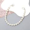 Pearls Chain Strap Short Purse Chain Replacement Pearls Handle Strap Beaded Purse Chains for Purse Handbag Wallet Phone