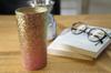 HORIE Titanium Made in Niigata Gradient T08KM350GP Double-Walled Tumbler, Tsubame, Prefecture, Kiln-Crafted, Pink, 350cc,