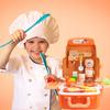 Children' Kitchen in a Suitcase 31 Pieces - Cooking and Play Set