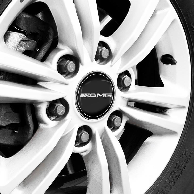 For Mercedes Benz AMG GLE GLS GLC CLA GLB ML C500 C200 C300 W204 W206 W205 W212 W203 Car Wheel Center Hub Cap Car Rims Dust-proof Cover Hubcapss