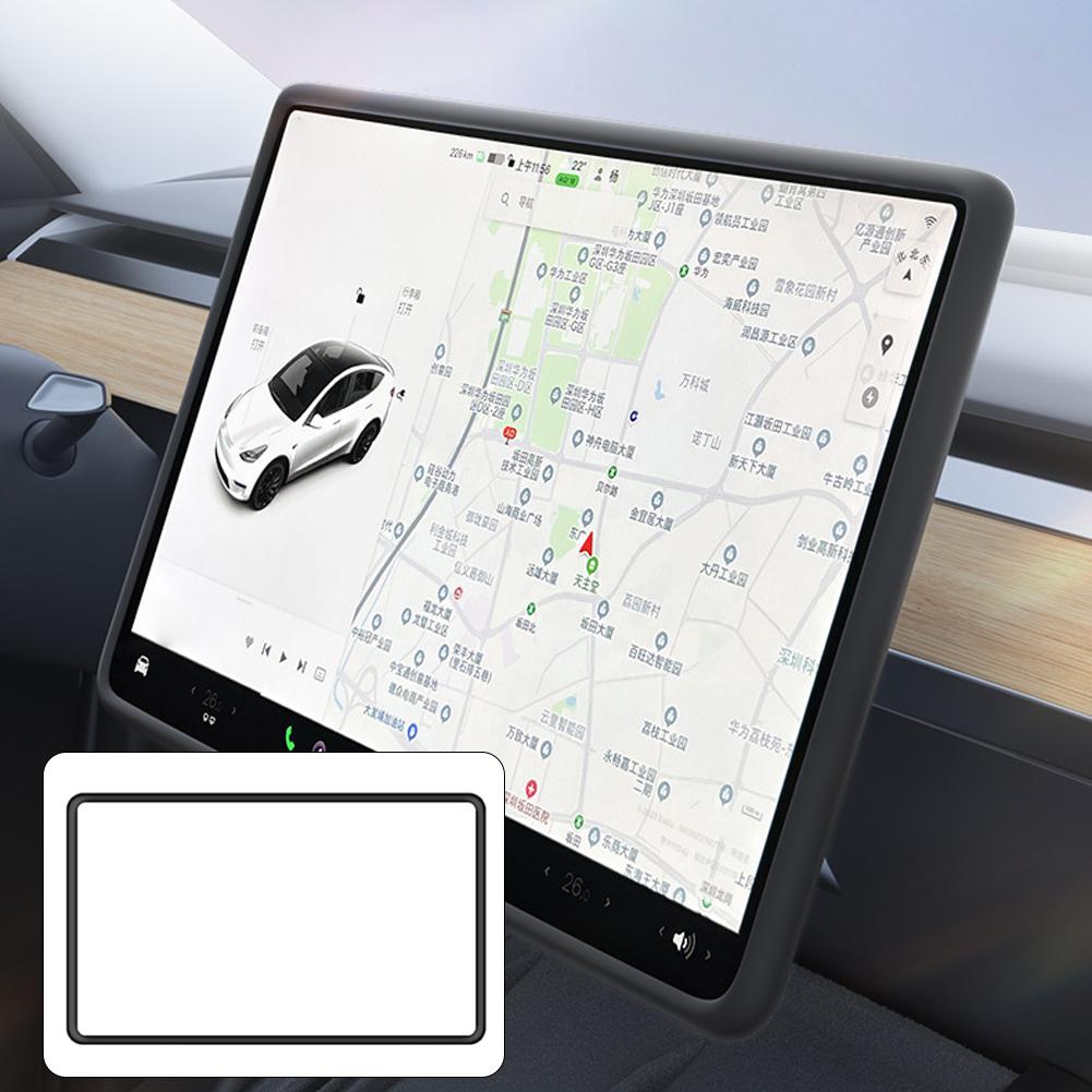 Для Tesla Model Y/YL Juniper 2026 Защитная рамка для края экрана Защитная крышка Декорация центральной консоли Аксессуары для интерьера