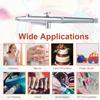 Portable Airbrush with Compressor Handheld Cordless Air Brush Pen Dual-Action 2-level Adjustable