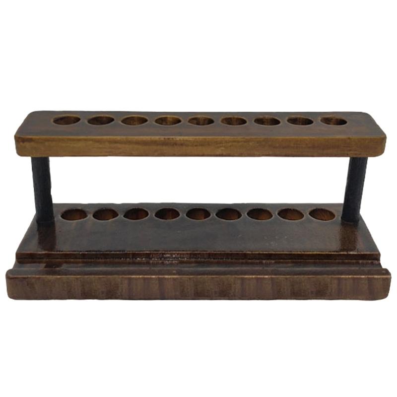 Органайзеры для стола Деревянный держатель для ручек Подставка для телефона Многофункциональный стакан для карандашей с подставкой для телефона Аксессуары для стола