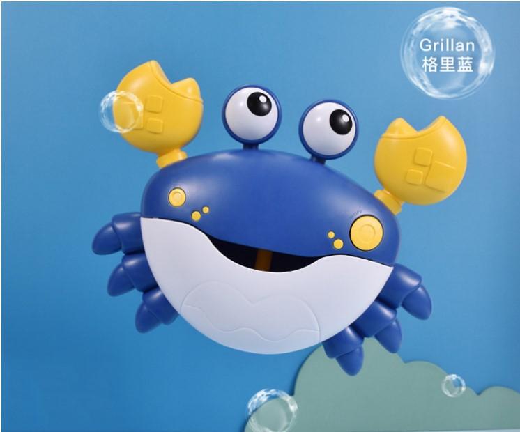 Baby Bath Toy Bubble Machine Children'S Baby Water Toy Bathroom Bath Crab Bubble Machine