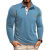 Autumn New Arrivals Men's Long-Sleeved Collared T-Shirt Men's Polo Shirt Top