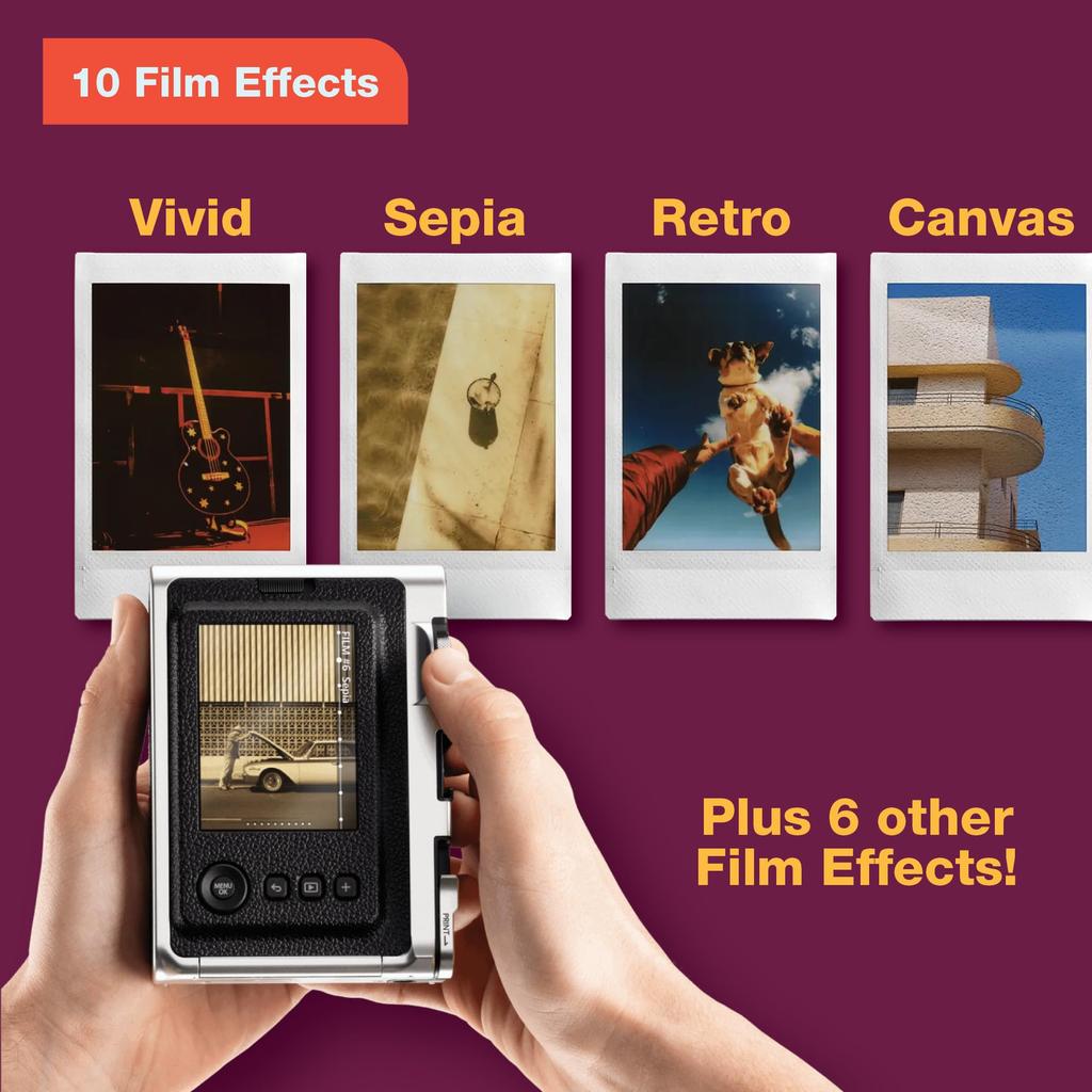 Фотокамера моментальной печати Fujifilm Instax Mini EVO.