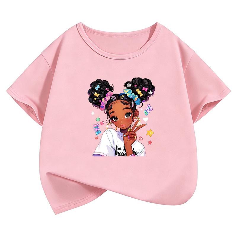 Y2k Hip Hop Streetwear Girl TShirt Printed T Shirt Girls Summer Clothes Short Sleeve Tops Cute Clothing Casual Tee