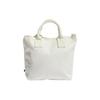 Adidas Originals Trefoil Logo Print Polyester Tote Bag Unisex bags White HK0118