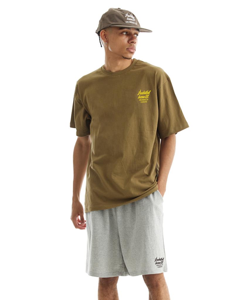 CREAM SODA LAB [2Pack] Quarter Logo Short Sleeve Shorts Set (Type B)