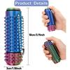 Pain Stim Fidgeting Plaything Spiky Grippie Stim Keychain Portable Fidgeting Plaything For Adults Teens Stress Relief Office Desk Toy Novelty Gift