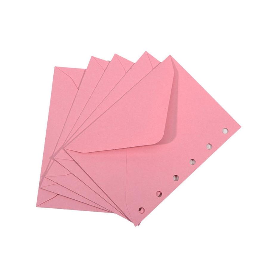5 Sheets A7 Loose-leaf Refillable Paper Binder Journal Planner Refills Inserts Note Classification Storage Papers