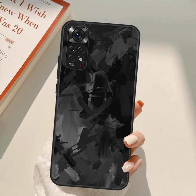 Чехол из кованого карбона для Xiaomi Redmi Note 11 10 9 8 Pro Note 11S 10S 9S 8T K50 K40 9A 9C 10A 10C