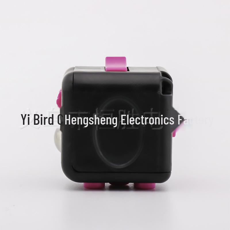 Six-Sided Finger Exercise Rubik's Cube: Hot Decompression Dice Toy