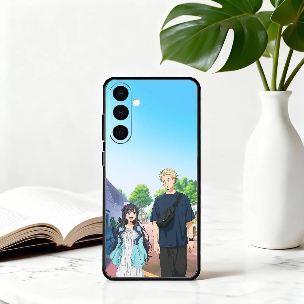 K-Kaoruko W-Waguri Rintaro T-Tsumugi-ES Чехол для телефона Черный Силикон Мягкий Для Samsung Galaxy A73,A72,A71,A70,A53,A52,A51